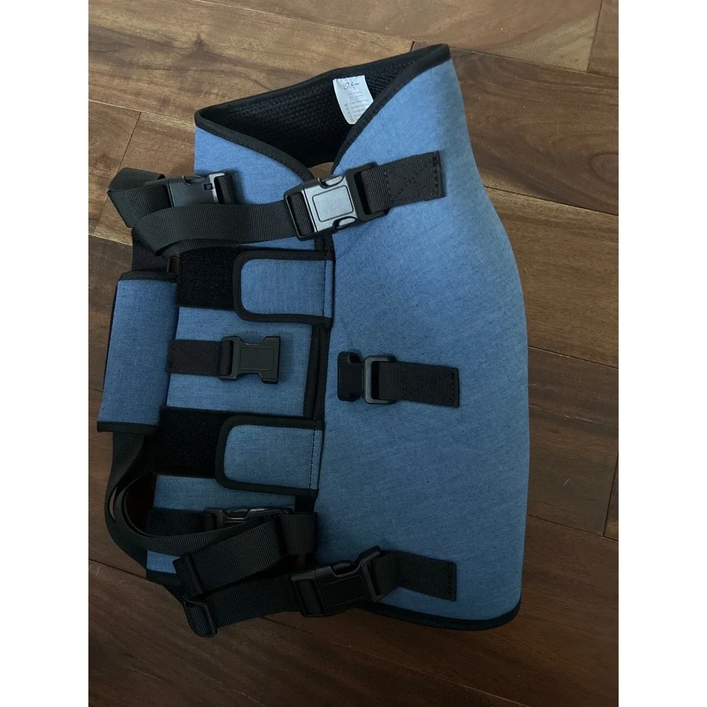 Coodeo Dog Lift Harness Small Blue Padded Breathable Support Sling Vest Rehab